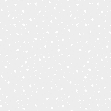 White on White Stars & Dots